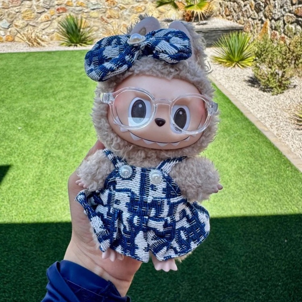 Just in ❤️|  Labubu Dress & Bow Set (Doll NOT Included)